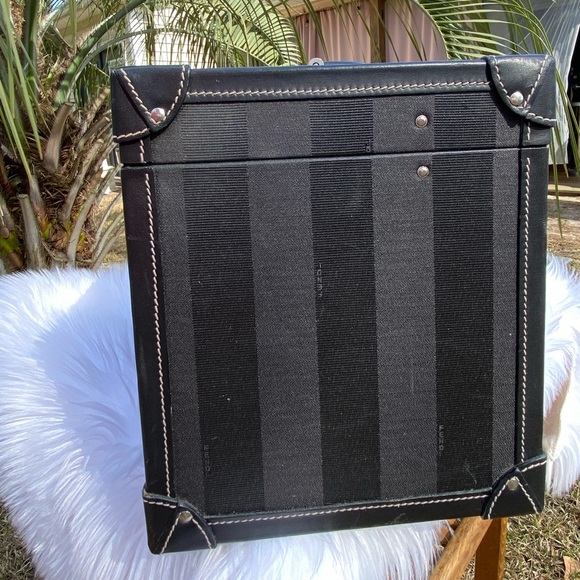 Fendi Train Case, RARE Vintage🧳Travel🧳Italy🇮🇹 - Picture 9 of 16